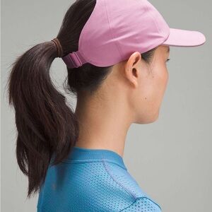 Lululemon Fast and Free Ponytail Running Hat – Velvet Dust